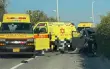 مصرع راكب دراجة نارية وإصابة 3 آخرين في حادث طرق...