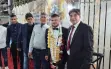 صورة- بعد أن حُرم من فرحة زفافه جراء اعتقاله،...