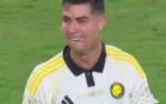 بالدموع.. رونالدو يقود النصر للتتويج بلقب الدوري السعودي