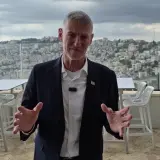 يئير غولان، رئيس حزب الديمقراطيين خلال جولته في الناصرة: 