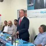 مازن عدوي، رئيس مجلس طرعان المحلي، يعلن دعمه للقائمة المشتركة