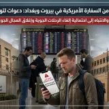 شاهدوا ما يحدث في مطار بن غوريون؛أمريكا تضع الشرق الأوسط تحت حالة تأهب .