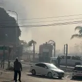 اندلاع حريق في مكب للنفايات على الطريق الواصل بين الرينة والناصرة