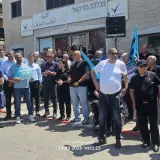 الجديدة المكر تحتضن  مسيرة الرايات السوداء الثالثة احتجاجا على تفشي العنف في المجتمع العربي 