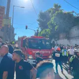 القدس | حي الطور - نقل 16 سيدة من مركز تجميل بسبب إ ستنشاق مواد خطرة