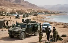 غدًا: تمرين عسكري في منطقة فنادق البحر الميت