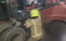 صور- البعينة نجيدات: مصرع عامل بعد أن علق تحت رافعة شوكية داخل مصنع