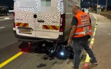إصابة شخصين بجروح خطيرة في حادث تصادم مروع عند مفترق رأس العين