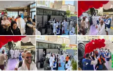"لبيك اللهم لبيك" أفواج الحجاج من البلاد تصل الديار المقدسة - فيديو وصور