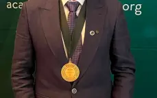 البروفيسور حسام حايك يتسلم ميدالية زميل الأكاديمية الوطنية للمخترعين في الولايات المتحدة