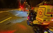 شاب من يافة الناصرة بحالة خطيرة اثر حادث طرق في نيشر