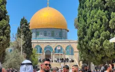 صور من من صلاة الجمعة في رحاب الاقصى المبارك، جمعة مباركة