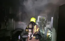 إخلاء روضة أطفال إثر حريق في مبنى ببلدة شقيب السلام دون إصابات