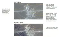 تقرير لـ CNN: قفزة حادة في أعمال البناء داخل منشأة "الجبل المحفور" النووية في إيران خلال عام 2026