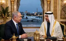نتنياهو يلتقي سراً بمحمد بن زايد في أبوظبي