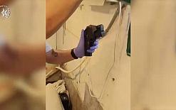 يافا: ضبط سلاح مخبأ خلف نافذة أحد المنازل واعتقال مشتبه