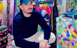محمد لكبير.. فنان مغربي يصنع من النقطة لغةً ومن المجسمات عالماً من الإبداع : عبد المجيد...