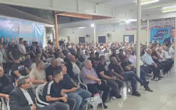 اجتماع انتخابي في رهط يتحوّل إلى مهرجان حاشد دعمًا للقائمة المشتركة