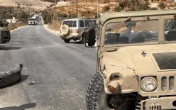 فيديو - محاولة دهس قرب بلدة بني نعيم في الخليل دون وقوع إصابات
