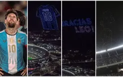 نهاية حقبة تاريخية: ميسي يودع منتخب الأرجنتين باكياً وسط احتفاء 80 ألف مشجع