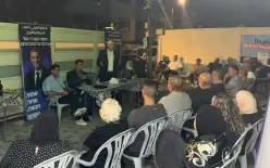 لقاء بيتي لحزب الديمقراطيين في الطيبة