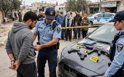 عرعرة | اعتقال مسلح أطلق النار باتجاه منزل وضبط مسدسين وبندقية كارلو