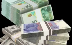 احتياطي النقد الأجنبي في بنك إسرائيل بملايين الدولارات
