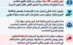 مناشدة إنسانية عاجلة: البحث عن متبرع بكلية للمواطن عوني إلياس