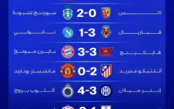نتائج مباريات الليلة الماضية..برباعية برشلونة وثلاثية أرسنال