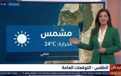 حالة الطقس لهذا اليوم