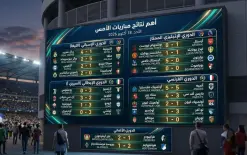 أهم النتائج التي كانت ليلة أمس في ملاعب أوربا.