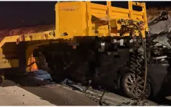 بنيامين: مصرع شخص بحادث طرق قاتل غرب رام الله. 