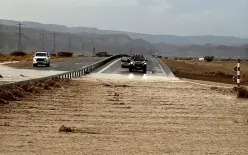  هذه الشوارع في الجنوب مغلقة بفعل السيول الجارفة