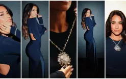 أنتونيلا زوجة ميسي تستعرض مجوهرات من Tiffany & Co