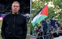 هانسي فليك يهاجم لامين يامال بعد رفعه للعلم الفلسطيني !