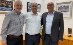 رئيس بلدية كفرقرع في جلسة عمل مع إدارة مفعال هبايس لتجنيد ميزانيات لدعم وتطوير...