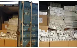 إحباط تهريب  سجائر بقيمة 20 مليون شيكل إلى الضفة الغربية من تركيا وضبطها في ميناء...