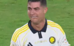 بالدموع.. رونالدو يقود النصر للتتويج بلقب الدوري السعودي