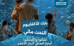 عيد الأضحى بإيلات غير…في بارك الأوكفاريوم  التحت المائي- ايلات 