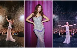 نانسي عجرم تختتم جولتها بحفل ضخم في سيدني