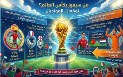 الذكاء الصناعي يتوقع : رونالدو وهولندا في نهائي الكأس