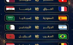 مواجهات عربية عالمية تخطف الأنظار في كأس العالم 2026