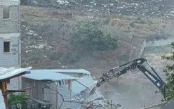 هدم منزل في عبلين بحجة البناء دون ترخيص