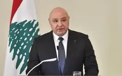 الرئيس اللبناني يبحث مع ماكرون المفاوضات الرامية لإنهاء التصعيد