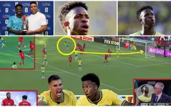 صاروخ.. كم بلغت سرعة هدف فينيسيوس في المغرب؟