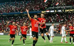 مصر تفوز على نيوزلندا 1-3 والمواهة القادمة مع إيران..مبروك