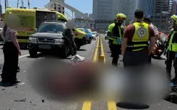 مصرع سائق دراجة نارية إثر حادث طرق مروع على شارع 20 في المركز