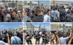 هكذا أفشلت أم الفحم مخطط سوكوت ... كاميرا وازكام والصورة الكاملة من ام الفحم 
