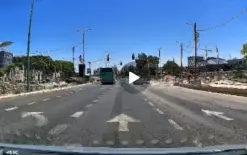 شاهدوا - محاولة اختطاف طفلة على ممر للمشاة في بيتاح تكفا  