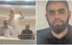 الشيخ نعيم أبو لسان في ختام عزاء ابن شقيقه مصطفى: 